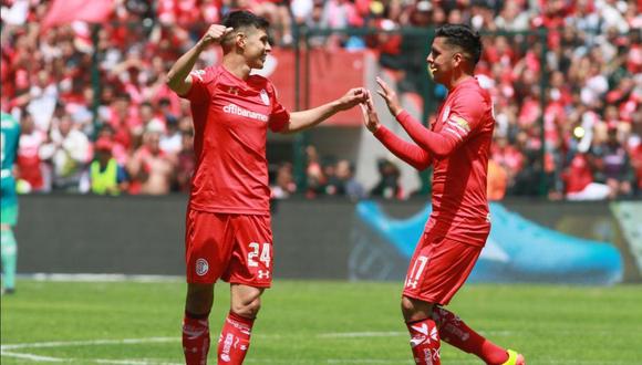 Toluca goleó al Veracruz por el Clausura mexicano. (Foto: Twitter)