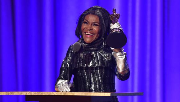 Cicely Tyson recibió un Oscar honorífico por toda su carrera en el 2018. (Foto: Robyn BECK / AFP)