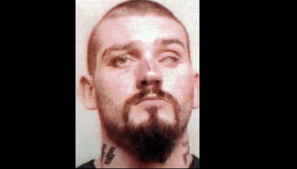 El supremacista blanco Daniel Lewis Lee, de 47 años, fue condenado por el asesinato de tres miembros de una familia de Arkansas en 1996. Él será ejecutado por inyección letal en la cámara de ejecuciones del Departamento de Justicia de Estados Unidos en Terre Haute, Indiana. (AFP).