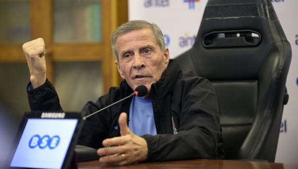 El 'Maestro' Tabárez. (Foto: AFP)