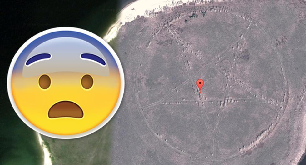 La misteriosa \"estrella satánica\" captada por Google Maps ya tiene una explicación lógica que te dejará con la boca abierta. (Foto: Captura)