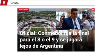 River vs. Boca: la reacción de la prensa ante la decisión de Conmebol tras la reunión en Asunción | FOTOS