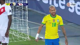 Perú vs. Brasil: Neymar y Richarlison se juntaron para asustar la portería de Gallese | VIDEO