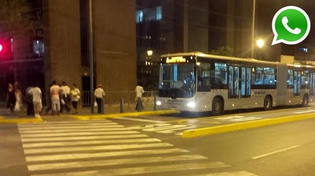 WhatsApp: intenta suicidarse y se lanza a bus del Metropolitano - 1
