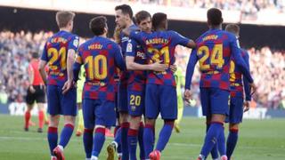 Barcelona vs. Getafe: el gol de Sergi Roberto para el 2-0 luego de un desborde de Junior Firpo [VIDEO]