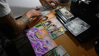 "Money art": La ingeniosa manera de darle valor a los billetes venezolanos [FOTOS]