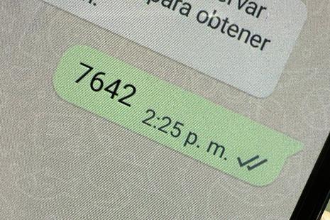 ¿Qué significa 7642 en WhatsApp?