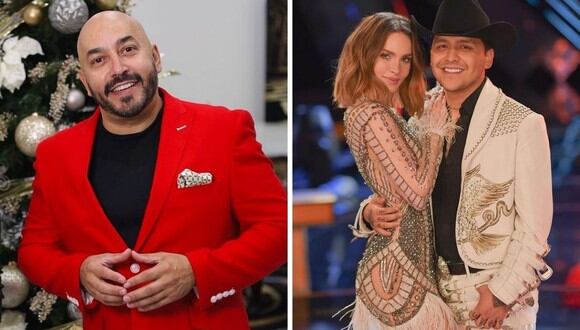 Belinda y Christian Nodal iniciaron su romance en agosto del 2020. (Foto: Instagram @belipop / @lupilloriveraofficial).