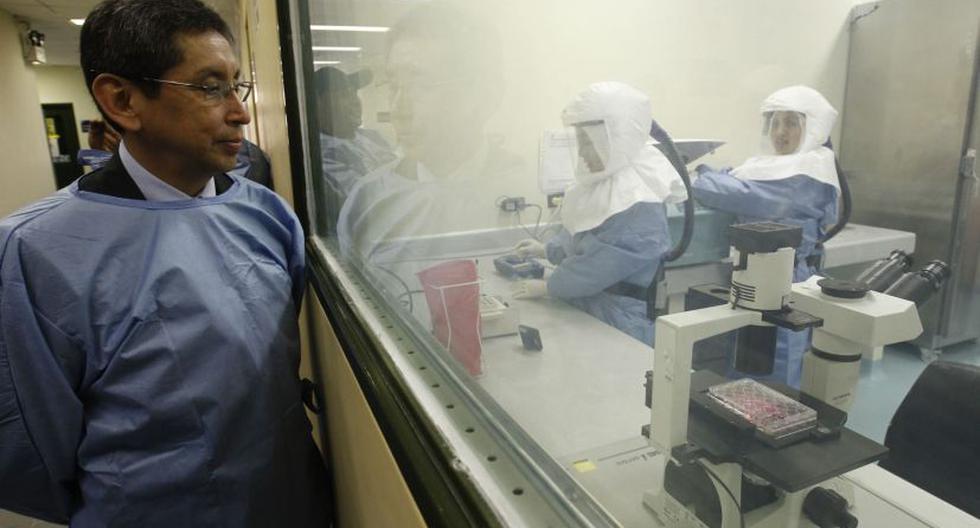Laboratorio de alto nivel de bioseguridad del Instituto Nacional de Salud para casos de ébola (Foto: Andina)