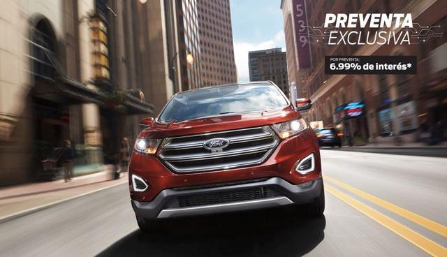 Ford Perú ha iniciado la preventa de la New Ford Edge 2017. Con un audaz diseño, una insuperable performance, equipamiento tecnológico y seguridad de vanguardia, la New Ford Edge se suma al portfolio de SUV’s que ofrece la marca del ovalo azul en el país convirtiéndose así en la quinta plataforma global junto con EcoSport, Escape, Explorer y Expedition.