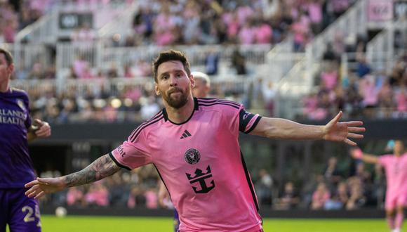 El astro argentino se reencontró con el gol ante Nashville por una nueva jornada de la MLS. (Photo by Chris ARJOON / AFP)