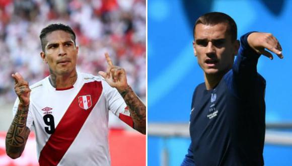 Perú y Francia chocan en un duelo decisivo. (Fotos: AFP)