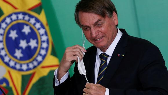 Jair Bolsonaro, presidente de Brasil. REUTERS