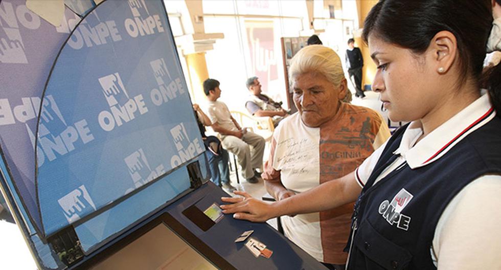 ONPE aplicará voto electrónico en 30 distritos de Lima y Callao. (Foto: Andina)