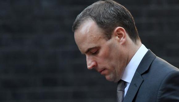 El ex ministro británico para el Brexit Dominic Raab es uno de los nombres que aparecen en las listas como posible candidato a suceder a Theresa May. (Foto: EFE)