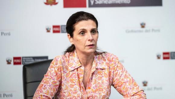 Hania Pérez de Cuellar habló sobre la relación entre el Legislavito y el Ejecutivo. (Foto: Agencias)