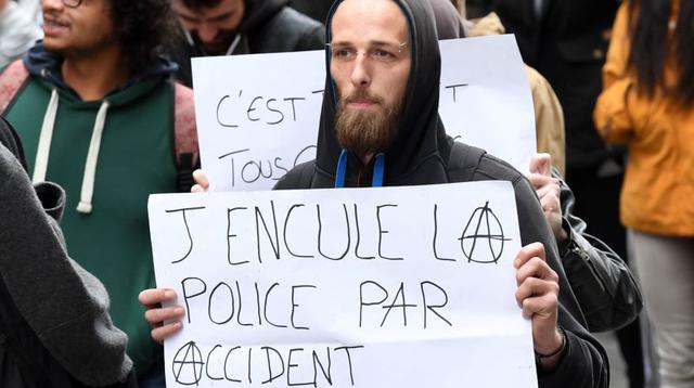 Francia detiene a decenas en protestas contra la Policía - 4