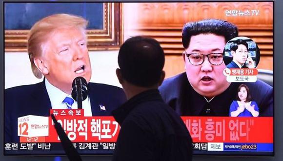 La cumbre entre Donald Trump y Kim Jong-un no se hará el próximo 12 de junio. (Foto: AFP)