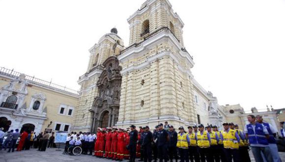 Semana Santa: 25 mil policías resguardarán Lima por festividad