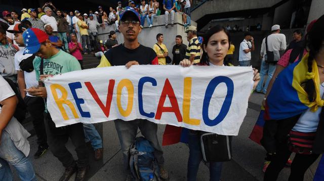 Los carteles de protesta que se vieron en la Toma de Caracas - 9