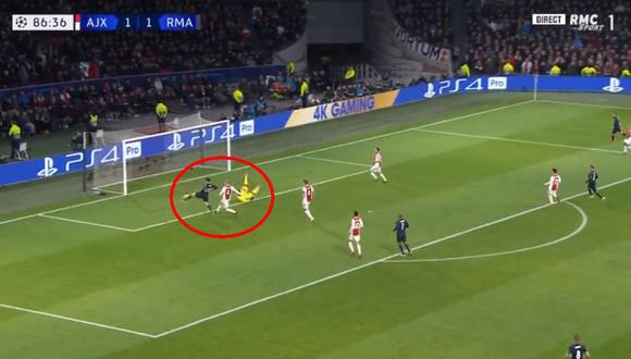 Real Madrid vs. Ajax: Asensio anotó el 2-1 en Holanda y silenció el Amsterdam Arena. (Foto: captura)
