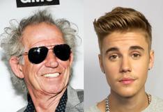 Keith Richards y Justin Bieber: Su primer encuentro acabó en pelea