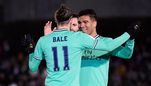 Gareth Bale convirtió el 1-0 tras aprovechar rebote dentro del área | Foto: AFP