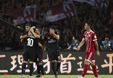 Con James: Bayern Munich cayó goleado 4-0 ante el AC Milan en China