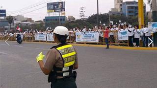 Surco: protestan por túnel entre Benavides y Panamericana Sur