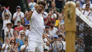 Djokovic venció a Humbert y avanzó a los cuartos de final de Wimbledon