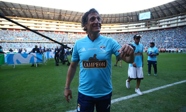 Mario Salas salió campeón con Sporting Cristal en 2018 | Foto: GEC