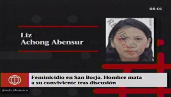 Feminicidio en San Borja: asesino dice que fue defensa propia