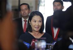 Keiko Fujimori: PJ rechaza nuevo pedido fiscal de prisión preventiva