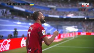 Gol de Mallorca en el Bernabéu: Muriqi puso el 1-0 sobre Real Madrid | VIDEO