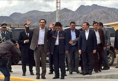 Presidentes Martín Vizcarra y Evo Morales inauguran centro fronterizo