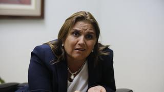 Marisol Pérez Tello expresa indignación por deuda de Maritza Garrido Lecca al Estado