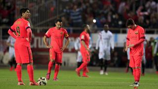 Barcelona igualó 2-2 ante Sevilla tras ir ganando por dos goles