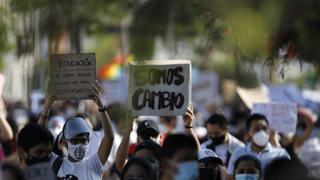 Miraflores: parque Kennedy es punto de reunión para iniciar marcha nacional contra Merino