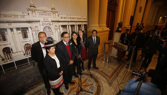 La bancada del Nuevo Perú promueve una nueva moción de destitución en contra de PPK. (Foto: Archivo El Comercio)