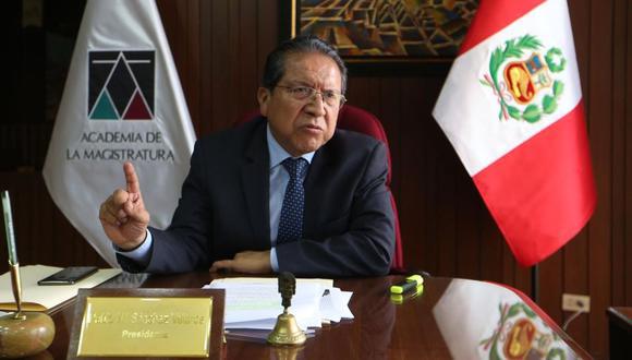 El fiscal supremo Pablo Sánchez fue designado como coordinador del equipo especial del Caso Los Cuellos Blancos del Puerto. (Foto: GEC)