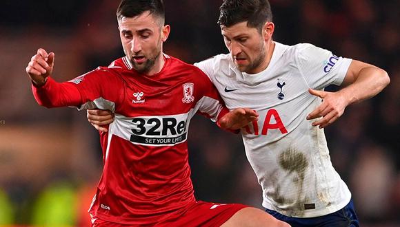 Tottenham vs. Middlesbrough se vieron las caras por la FA Cup