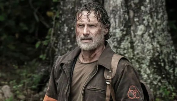 Andrew Lincoln como Rick Grimes en el final de “The Walking Dead” (Foto: AMC)