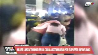 Cercado de Lima: ataque con thinner a mujer en una galería de Las Malvinas