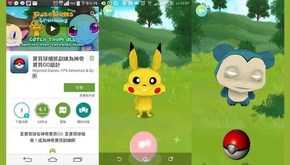 Pokémon Go: crean versión china del popular videojuego