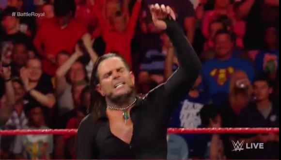 Jeff Hardy enfrentará a The Miz en WWE No Mercy por el campeonato Intercontinental. (Foto: Twitter)