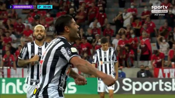 Paranaense 0-2 Mineiro: gol de Hulk. (Video: SporTV)