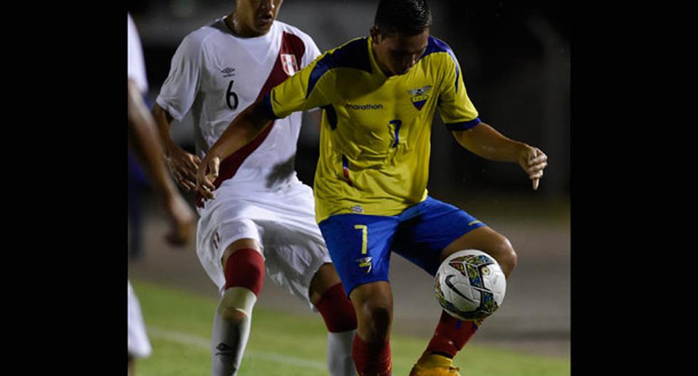 Ecuador cayó 0-2 frente a Perú. (Foto: EFE)