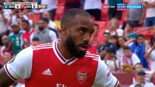 Real Madrid vs. Arsenal: Lacazette anotó el 1-0 por la vía de penal | VIDEO