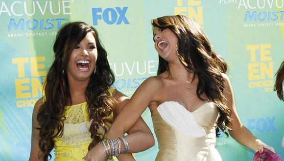 Demi Lovato y Selena Gómez. (Foto: Reuters)