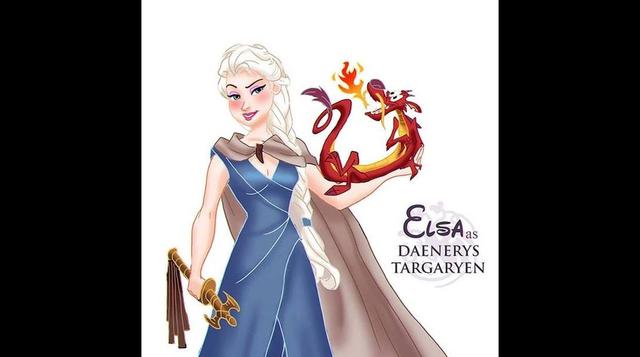 Facebook: Princesas Disney en el mundo de "Game of Thrones" - 4